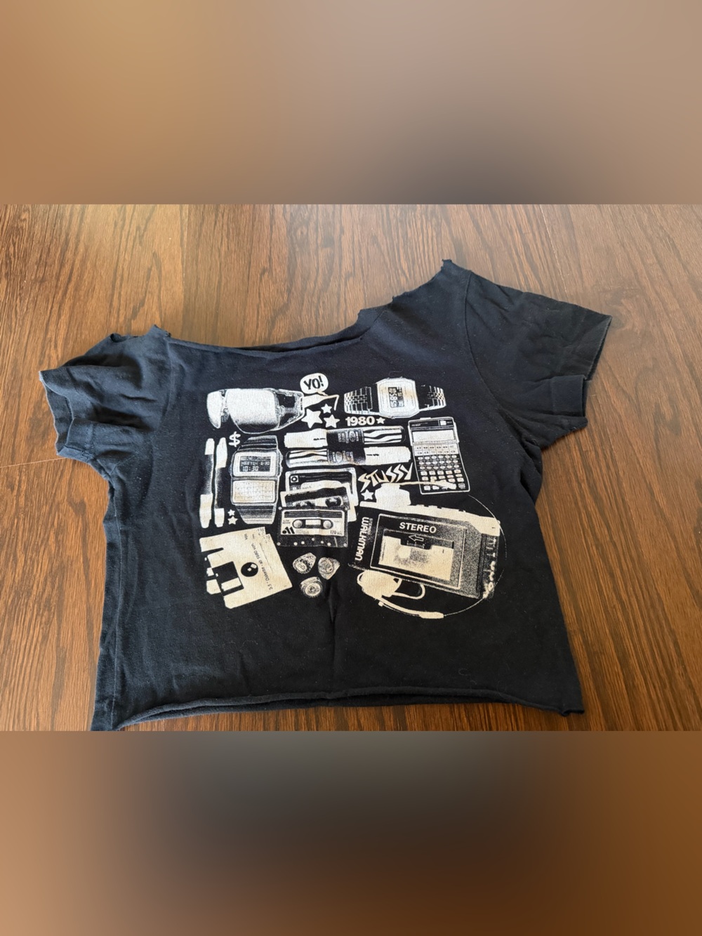 Stussy vintage crop top